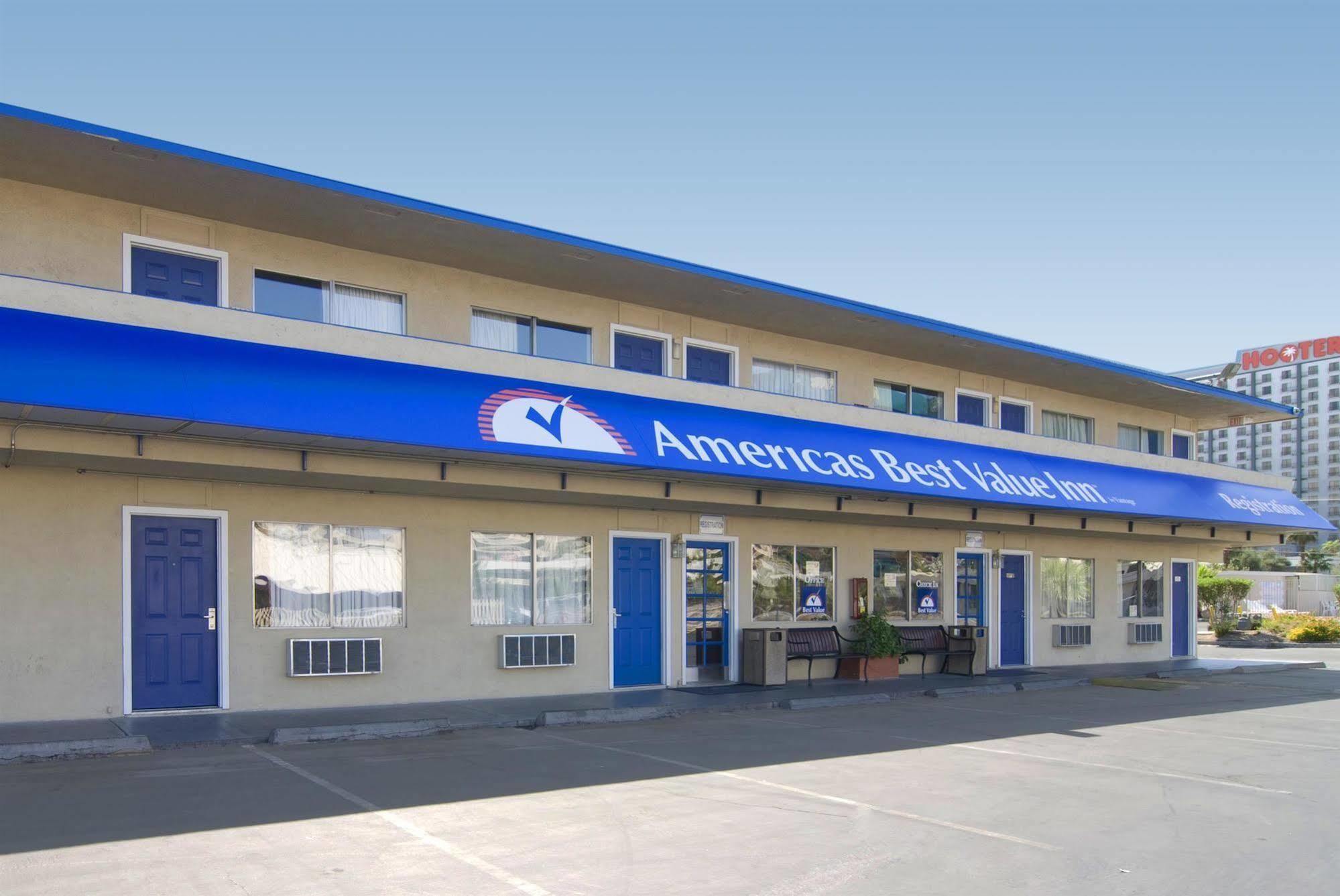 Americas Best Value Inn Las Vegas Strip Exterior foto
