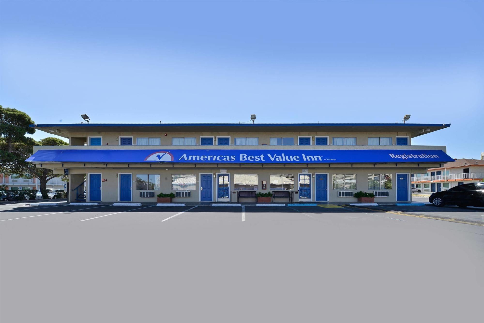 Americas Best Value Inn Las Vegas Strip Exterior foto